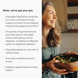 use Products PepZinGI Chewable Tablets back view
