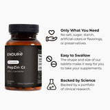 use Products PepZinGI Chewable Tablets close-up of tablet