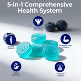Utcils 5-in-1 Men's Multivitamin Gummies side view