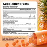 Utcils Prebiotic Gummies pineapple flavour gummies