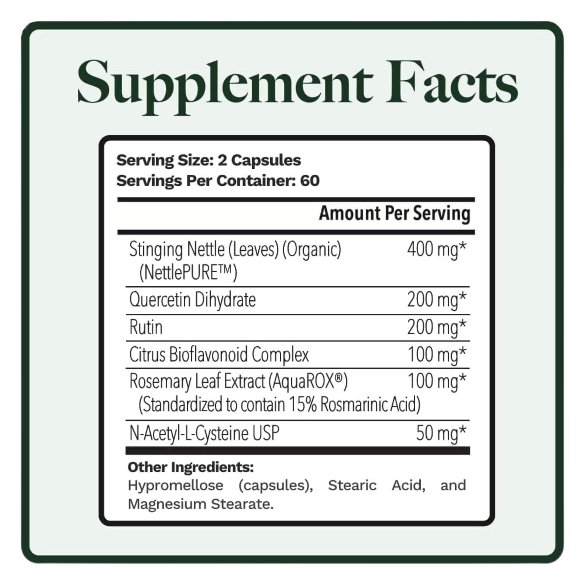 Utzy Naturals Allurtica Herbal Supplement capsules in a close-up