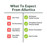 Utzy Naturals Allurtica Herbal Supplement lifestyle scene with herbs