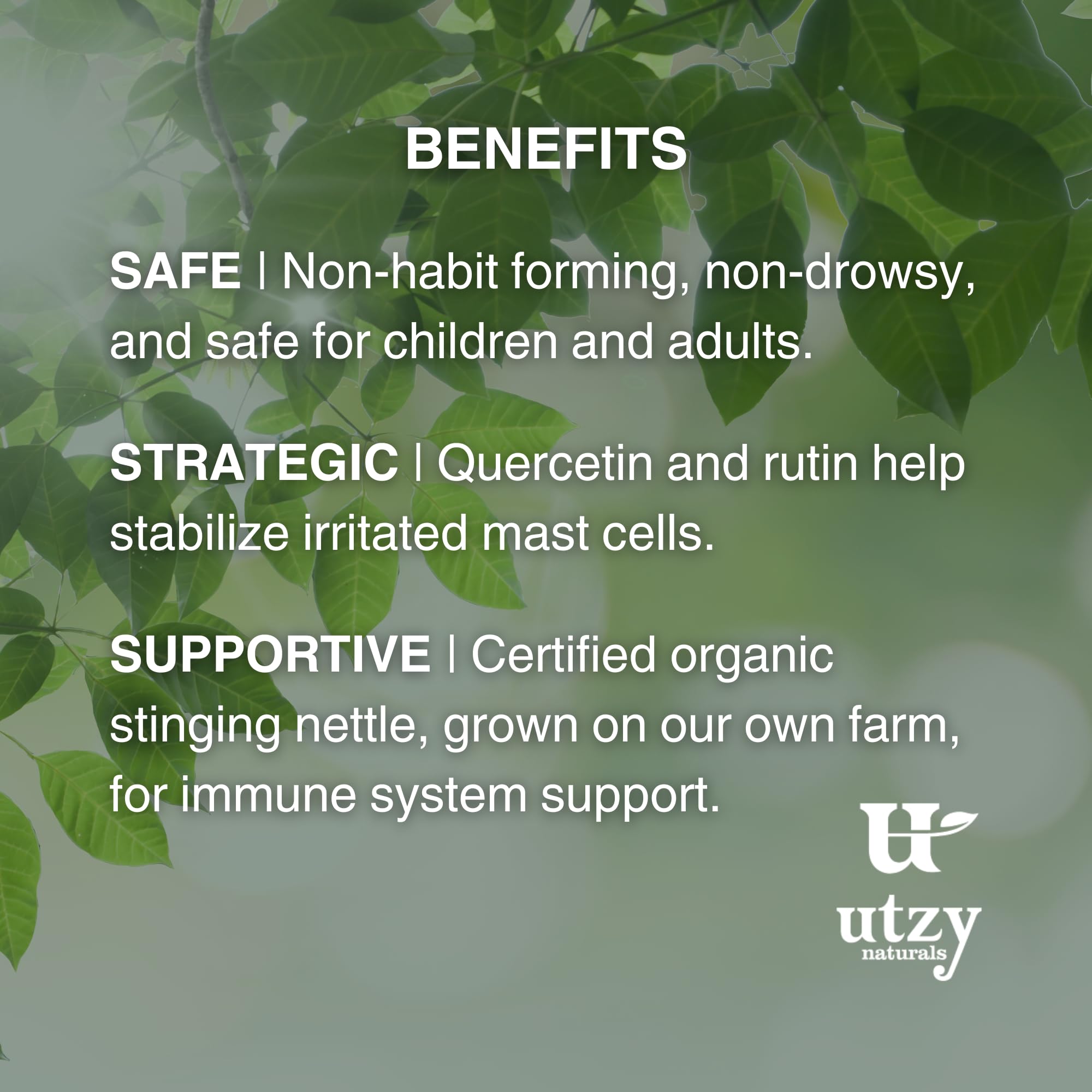Utzy Naturals Allurtica Herbal Supplement with a measuring spoon
