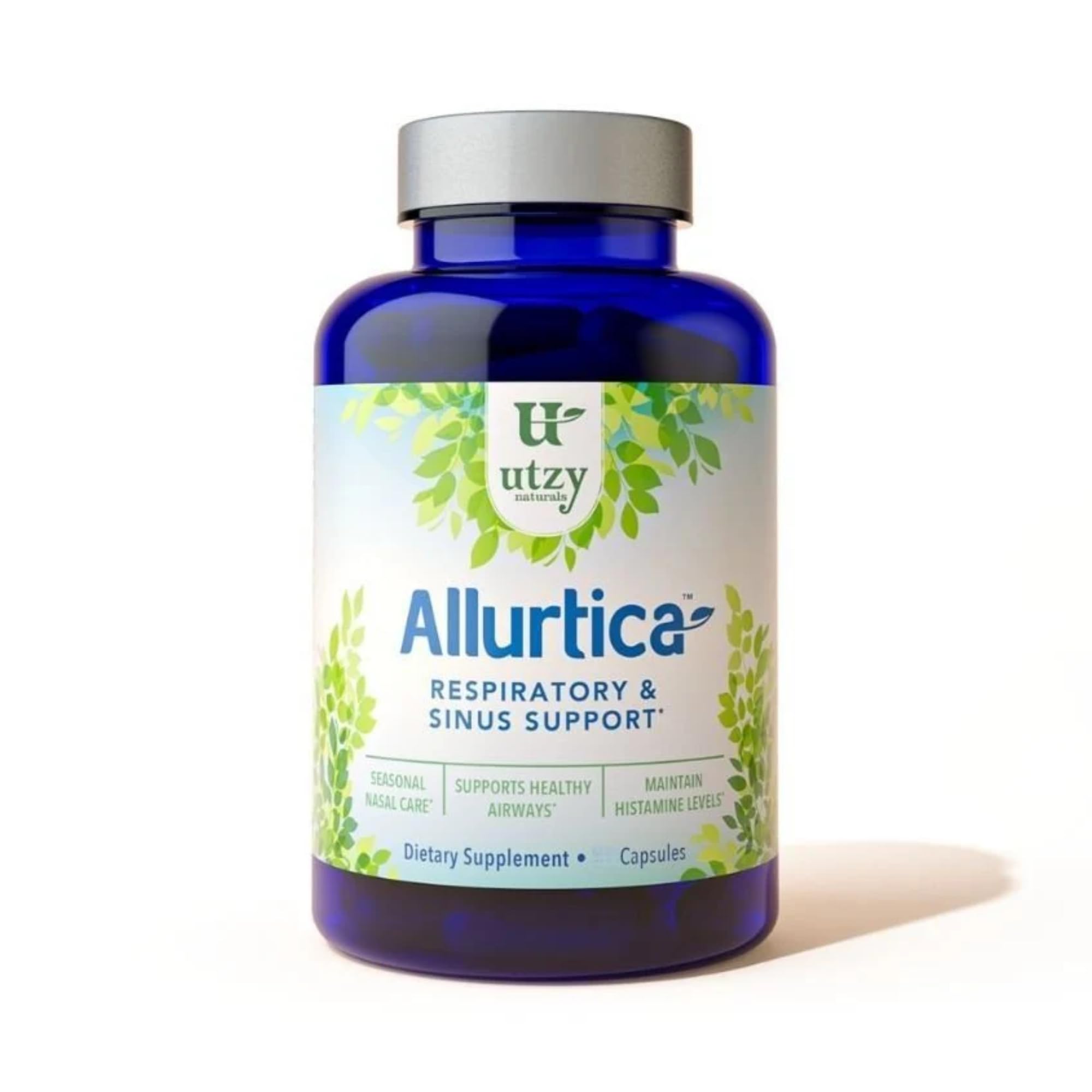 Utzy Naturals Allurtica Nettle Capsules front view bottle
