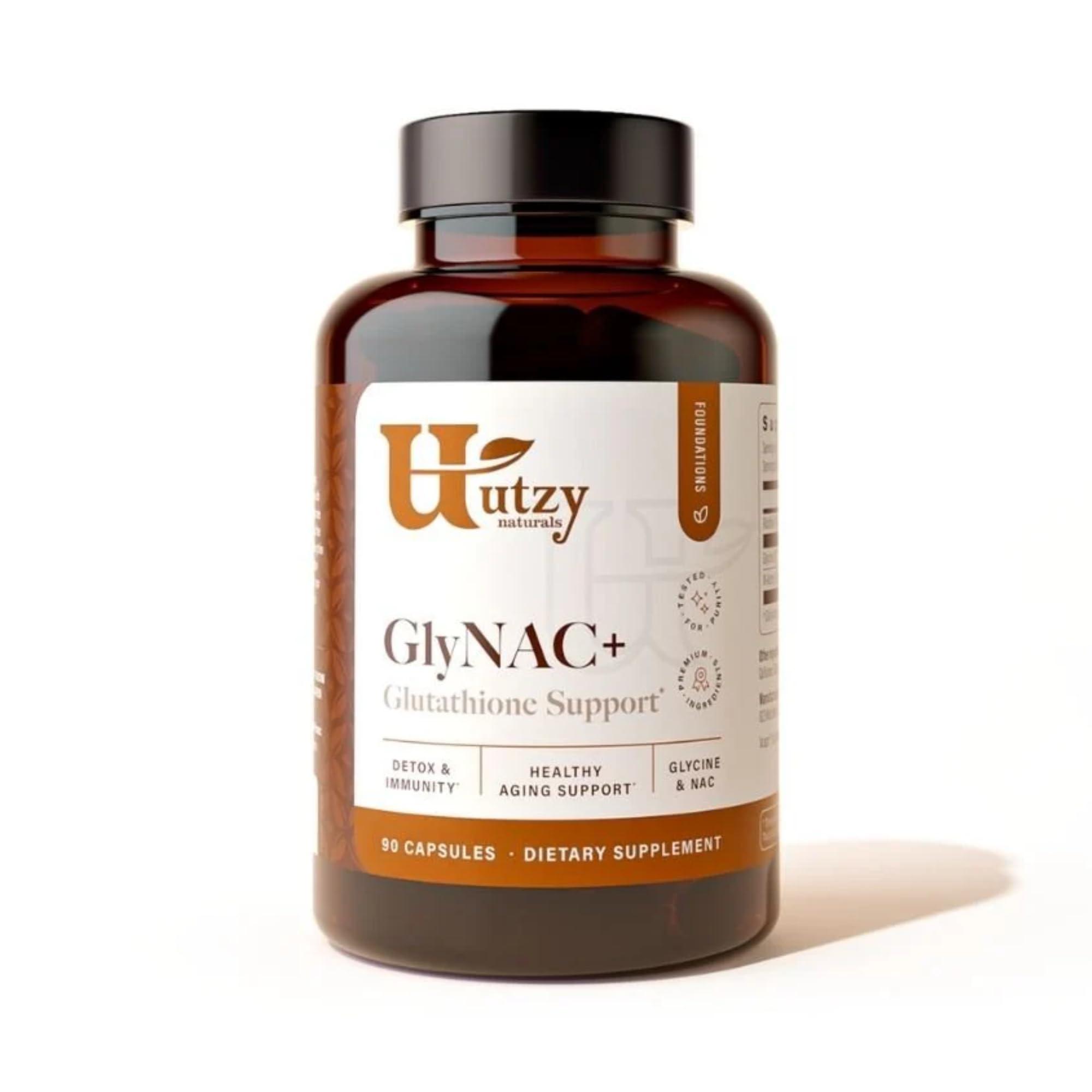 Utzy Naturals Antioxidant Blend Capsules front view