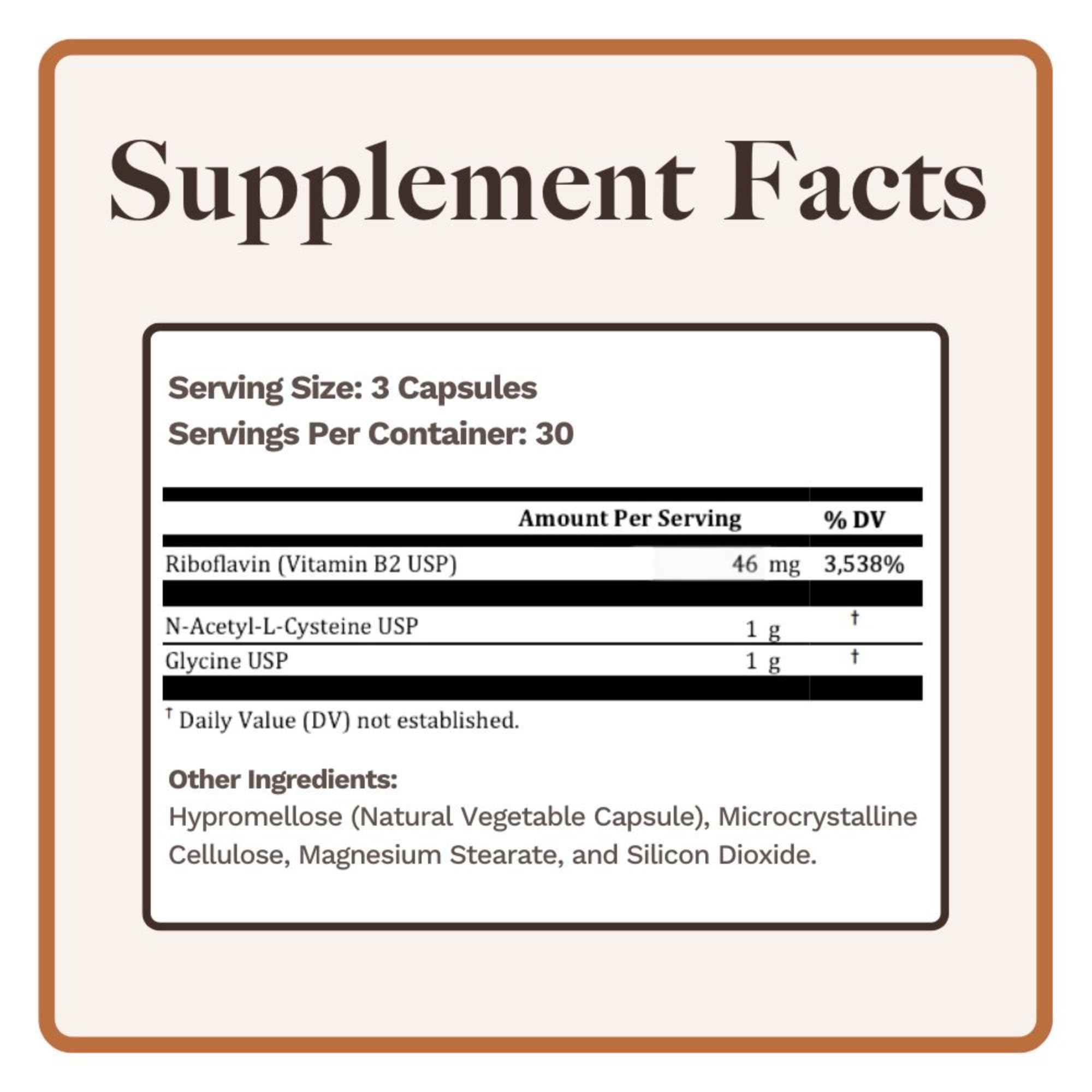 Utzy Naturals Antioxidant Blend Capsules side view