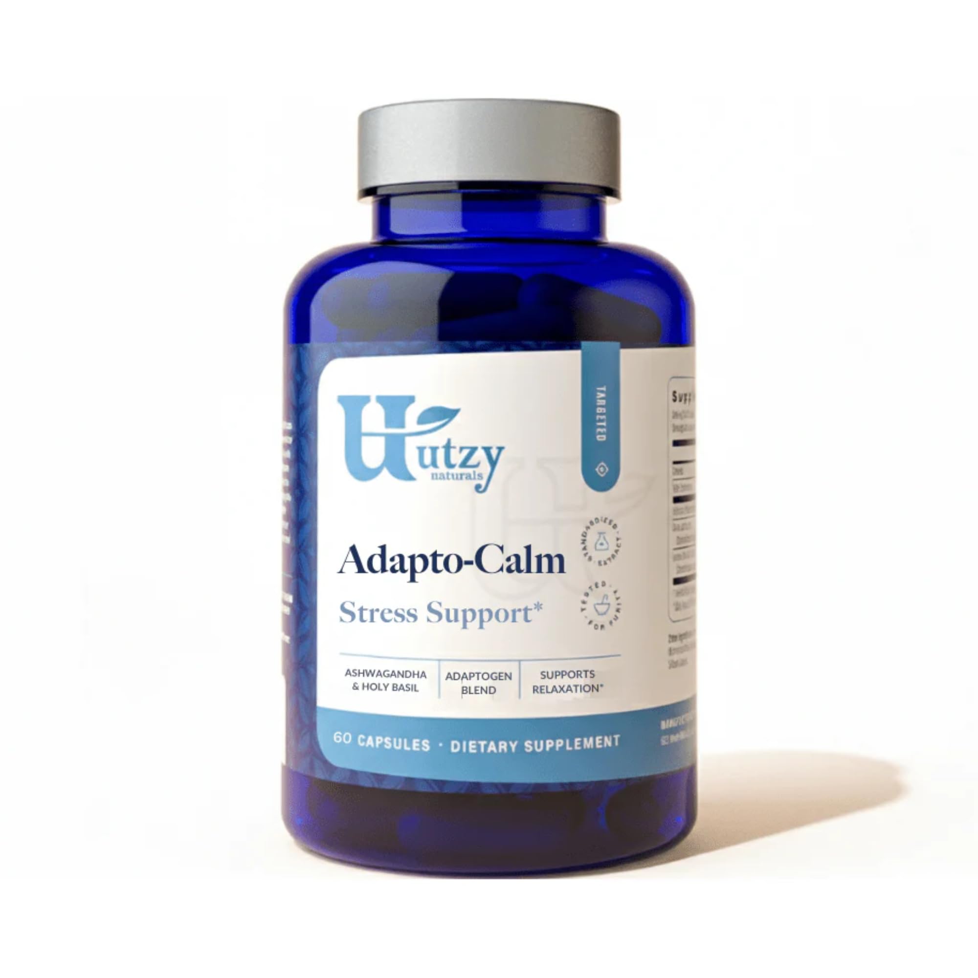 Utzy Naturals Ashwagandha Adaptogen Blend 191g front view