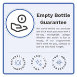 Utzy Naturals Ashwagandha Adaptogen Blend 191g in a sustainable glass bottle