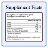 Utzy Naturals Coll-U-Gen Collagen Powder 162g back view