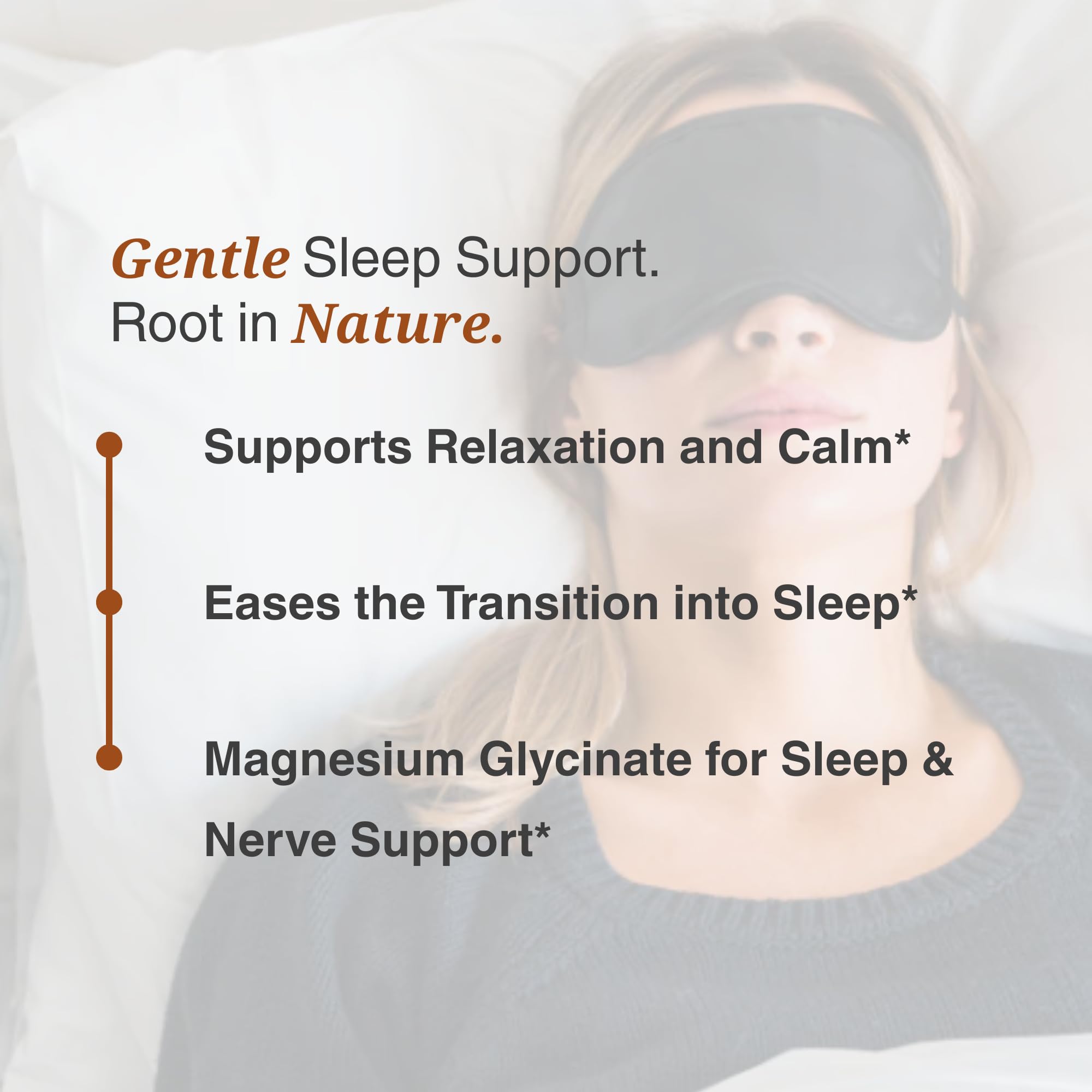 Utzy Naturals Fall Asleep capsules in a hand