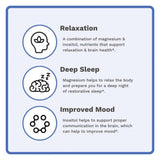 Utzy Naturals Magnesium Glycinate Sleep Supplement ingredients list