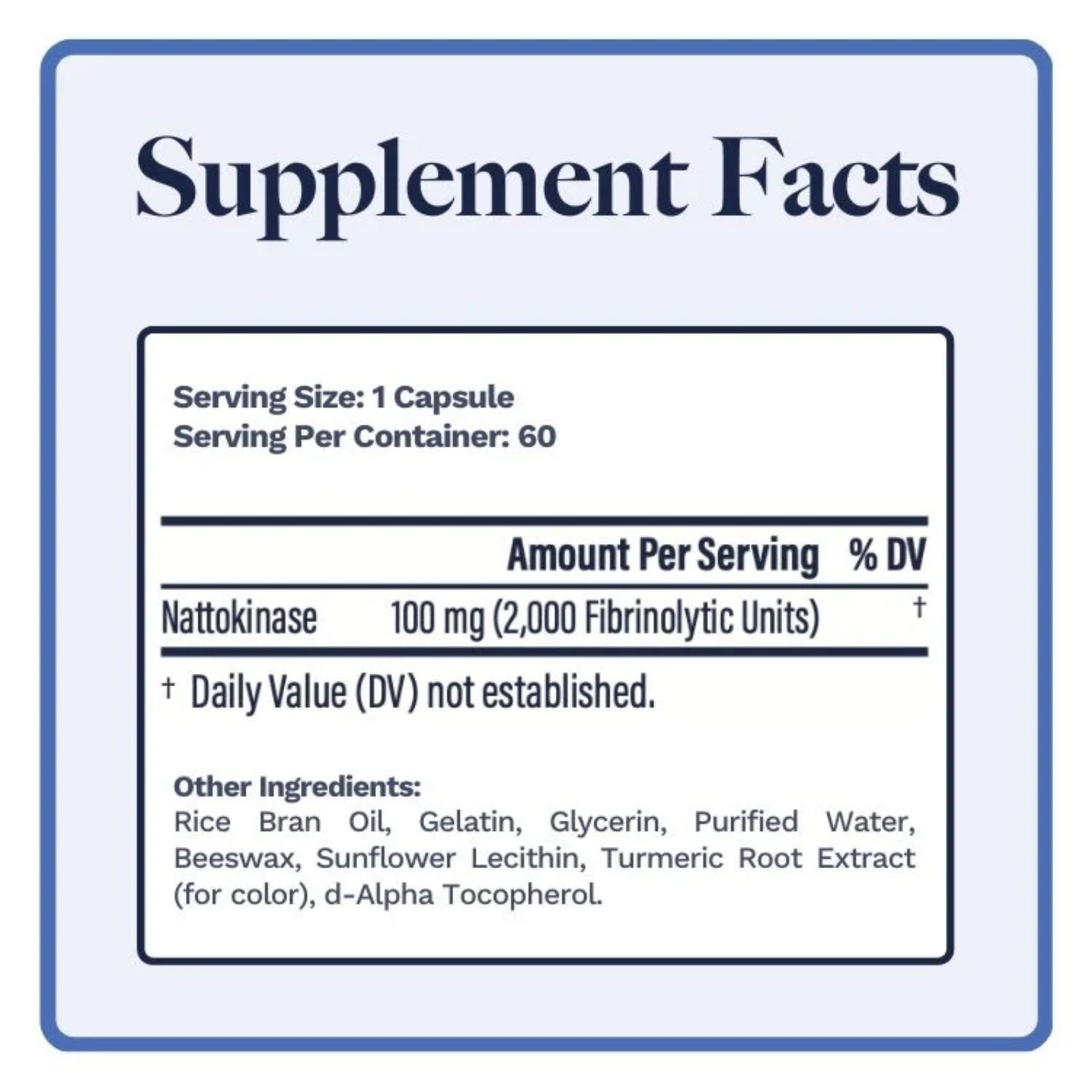 Utzy Naturals Nattokinase 2000 FU supplement capsules close-up