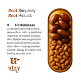 Utzy Naturals Nattokinase 2000 FU supplement ingredients list