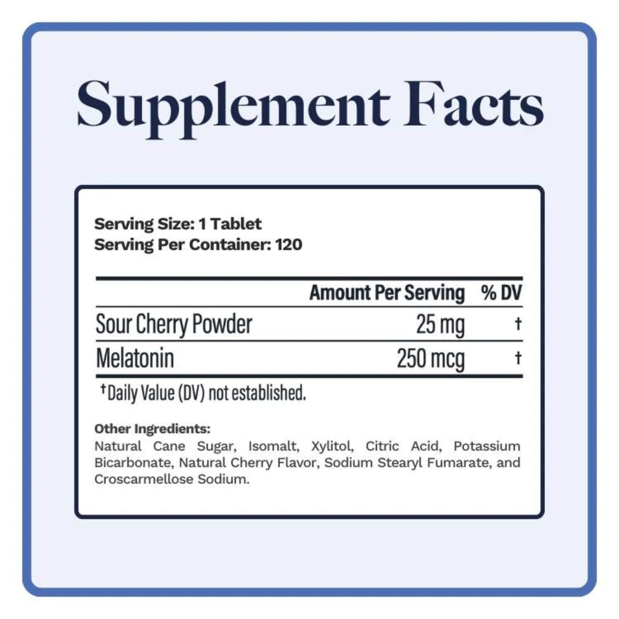 Utzy Naturals Sleep Supplement packaging with cherry flavour
