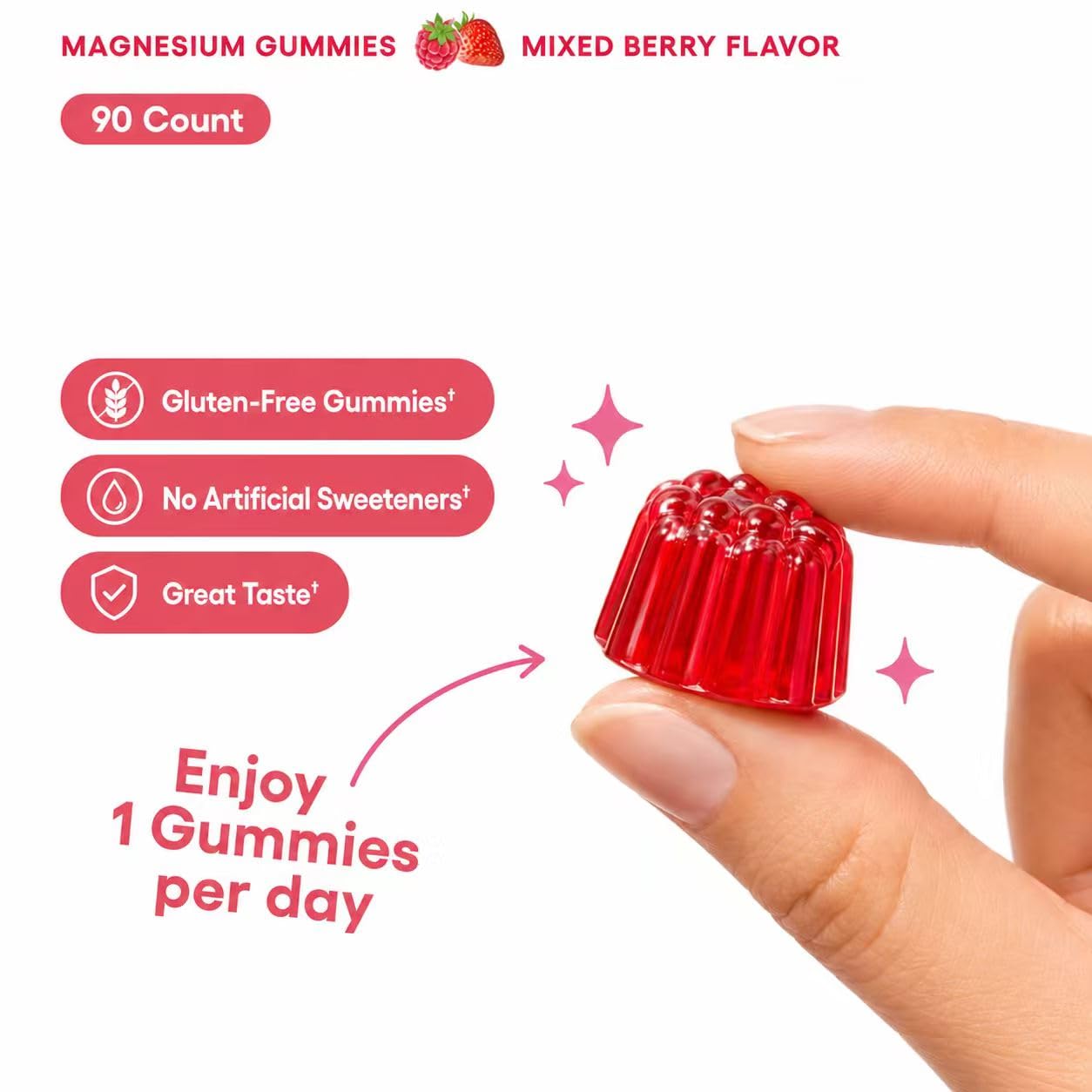 UXOEJIK Magnesium Gummies with natural ingredients