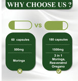 UXOEJIK Moringa Extract Capsules 8000mg ingredients list