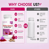 UXOEJIK Organic Saffron Supplement 100mg ingredients list