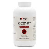 V.E.T. PHARMACEUTICALS K-CIT-V Potassium Citrate Tablets front view packaging