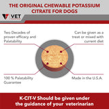 V.E.T. PHARMACEUTICALS K-CIT-V Potassium Citrate Tablets with measuring scoop