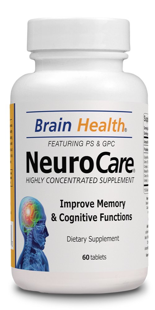V I T A M I N S ORGANIC FARMS Neuro Care Brain Support Supplement front view