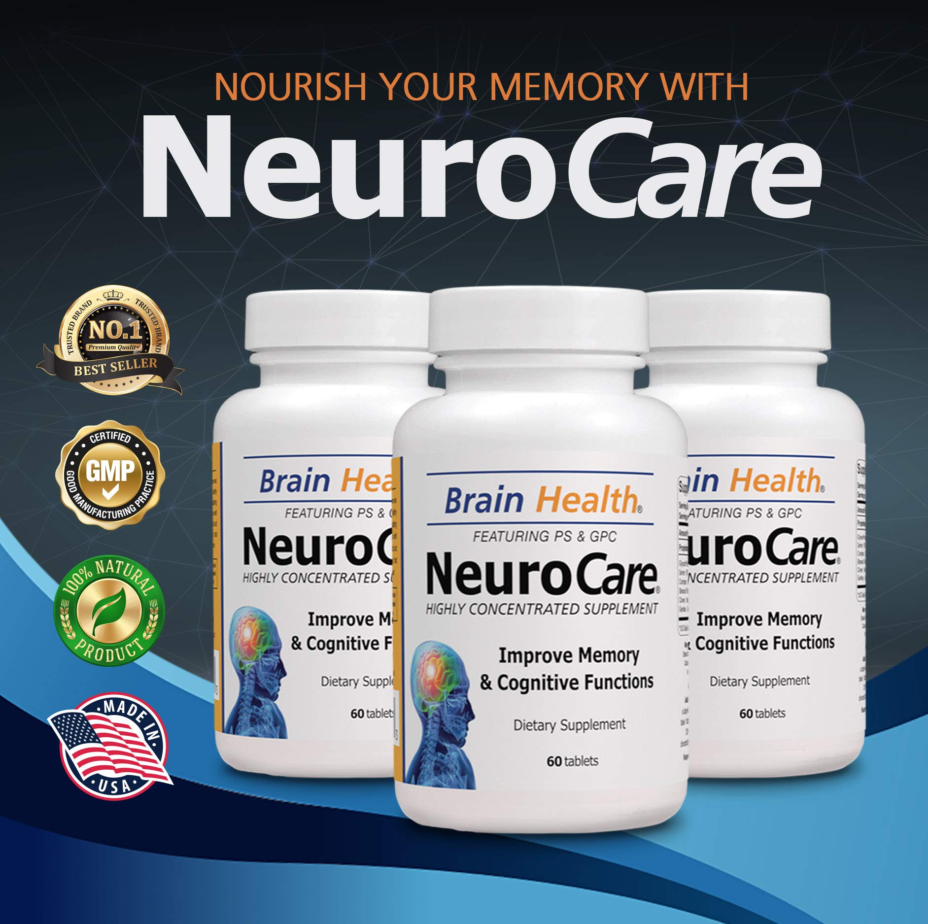 V I T A M I N S ORGANIC FARMS Neuro Care supplement ingredients list