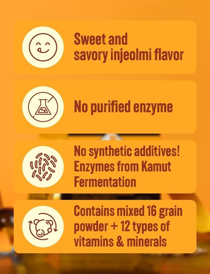 VA비타민마을 Kamut Grain Powder Sticks mixed in a smoothie