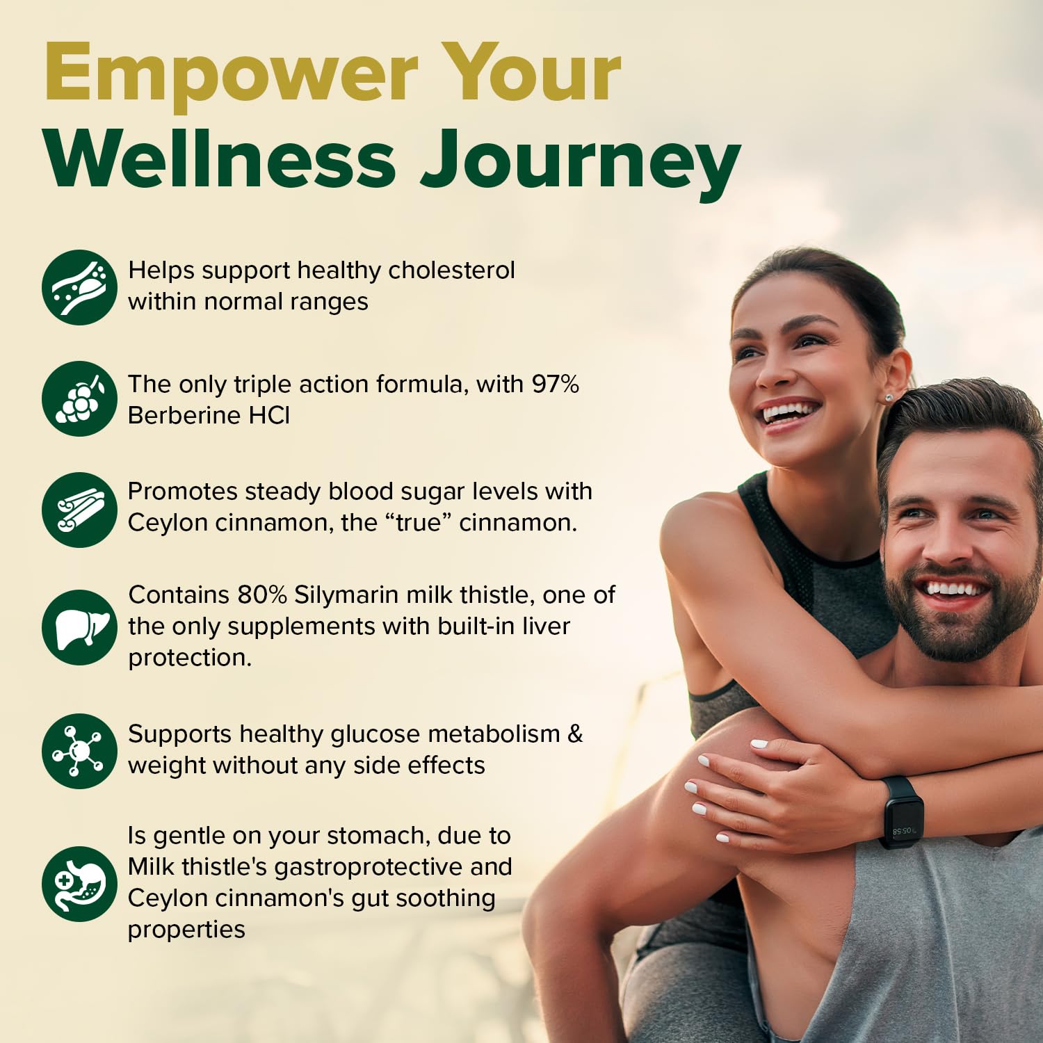 VAHDAM Berberine Supplement with Milk Thistle details