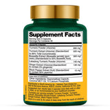 VAHDAM Turmeric Curcumin Capsules side view