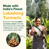 VAHDAM Turmeric Curcumin Capsules with Boswellia