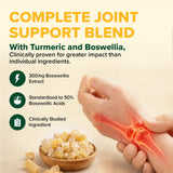 VAHDAM Turmeric Supplement capsules with herbal background