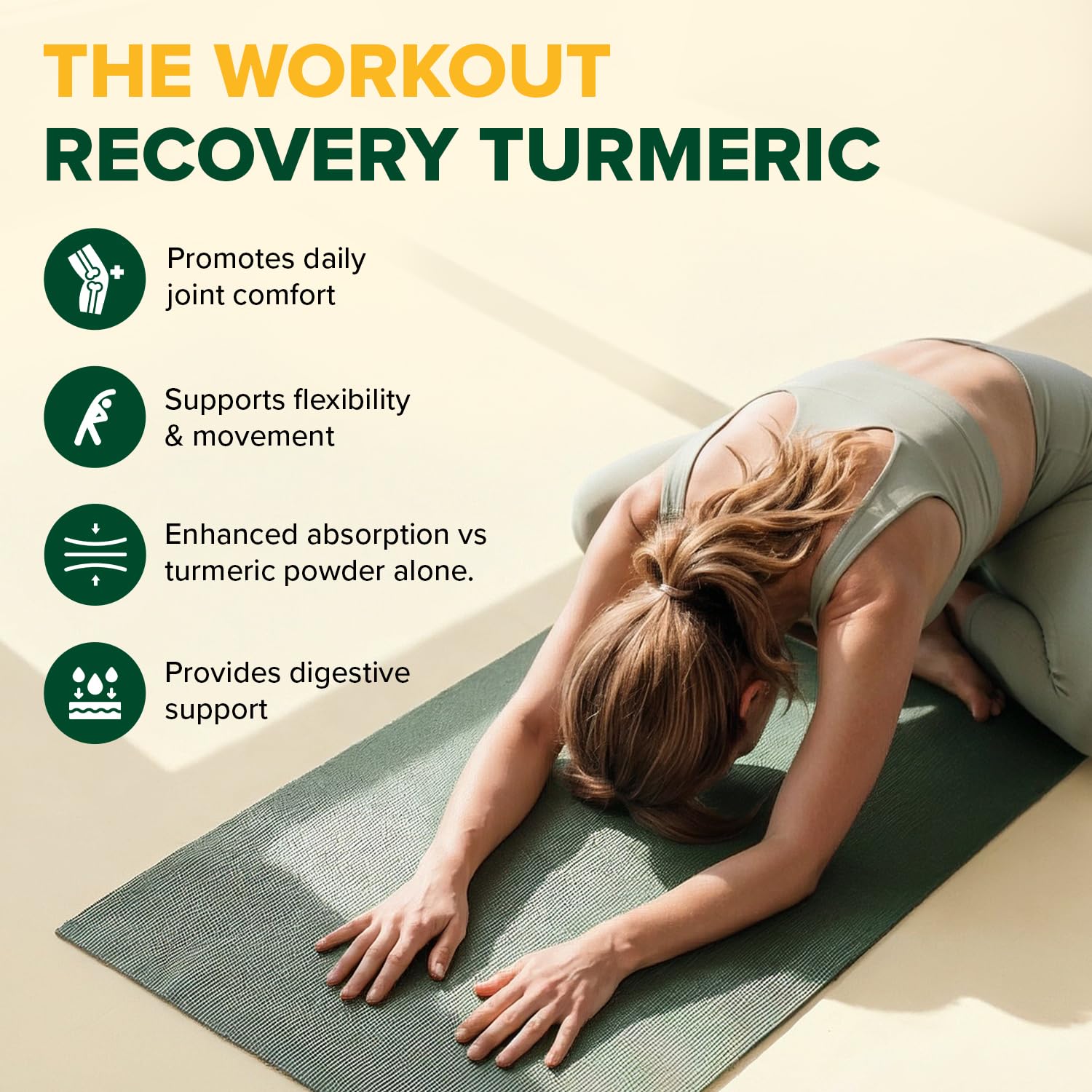 VAHDAM Turmeric Supplement on a wooden table
