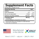Vaily Liquid Glutathione Supplement with lemon slices