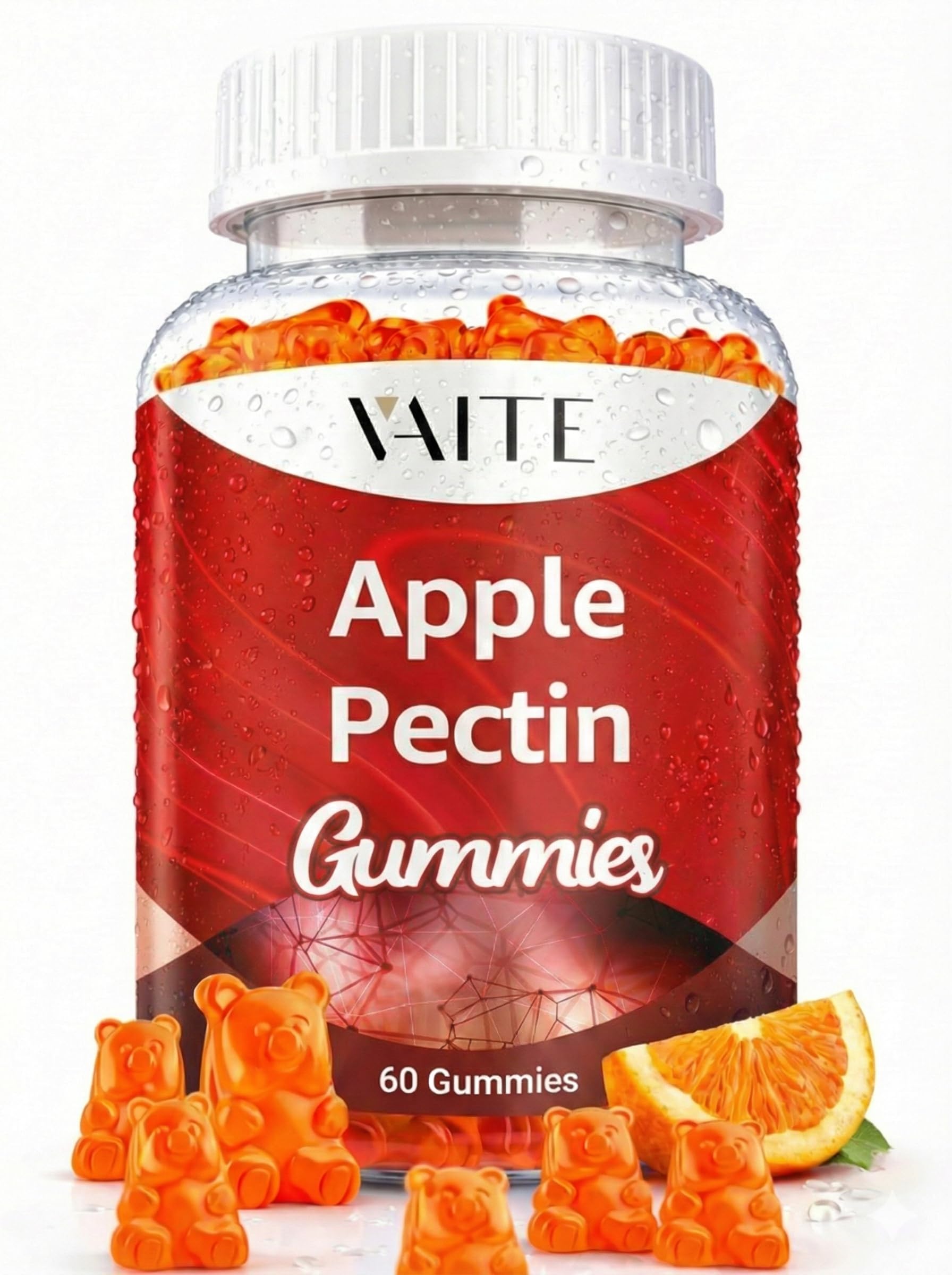 VAITE Apple Pectin Gummies front view with packaging