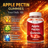 VAITE Apple Pectin Gummies side view showing nutritional information