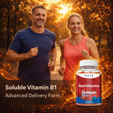 VAITE Benfotiamine Gummies 320mg with ingredients list