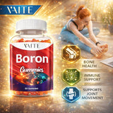 VAITE Boron Gummies packaging with nutritional information
