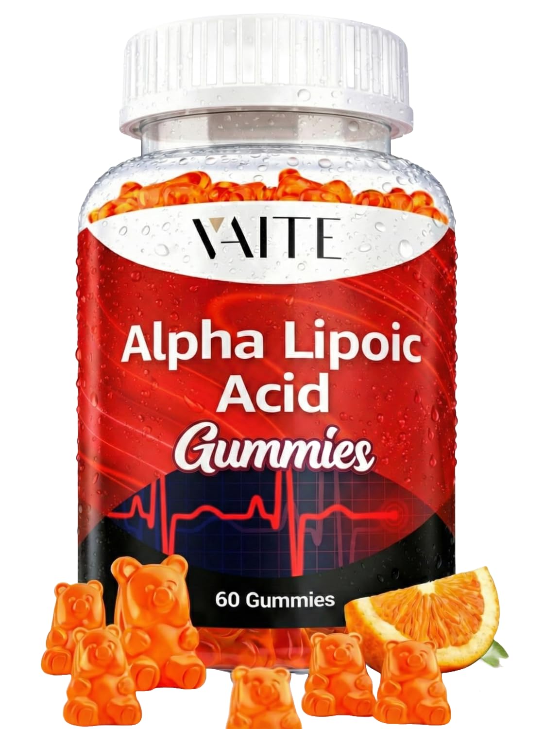 VAITE Chewable Alpha Lipoic Acid supplement front view