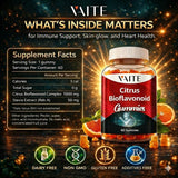 VAITE Citrus Bioflavonoid Complex chewable gummies close-up