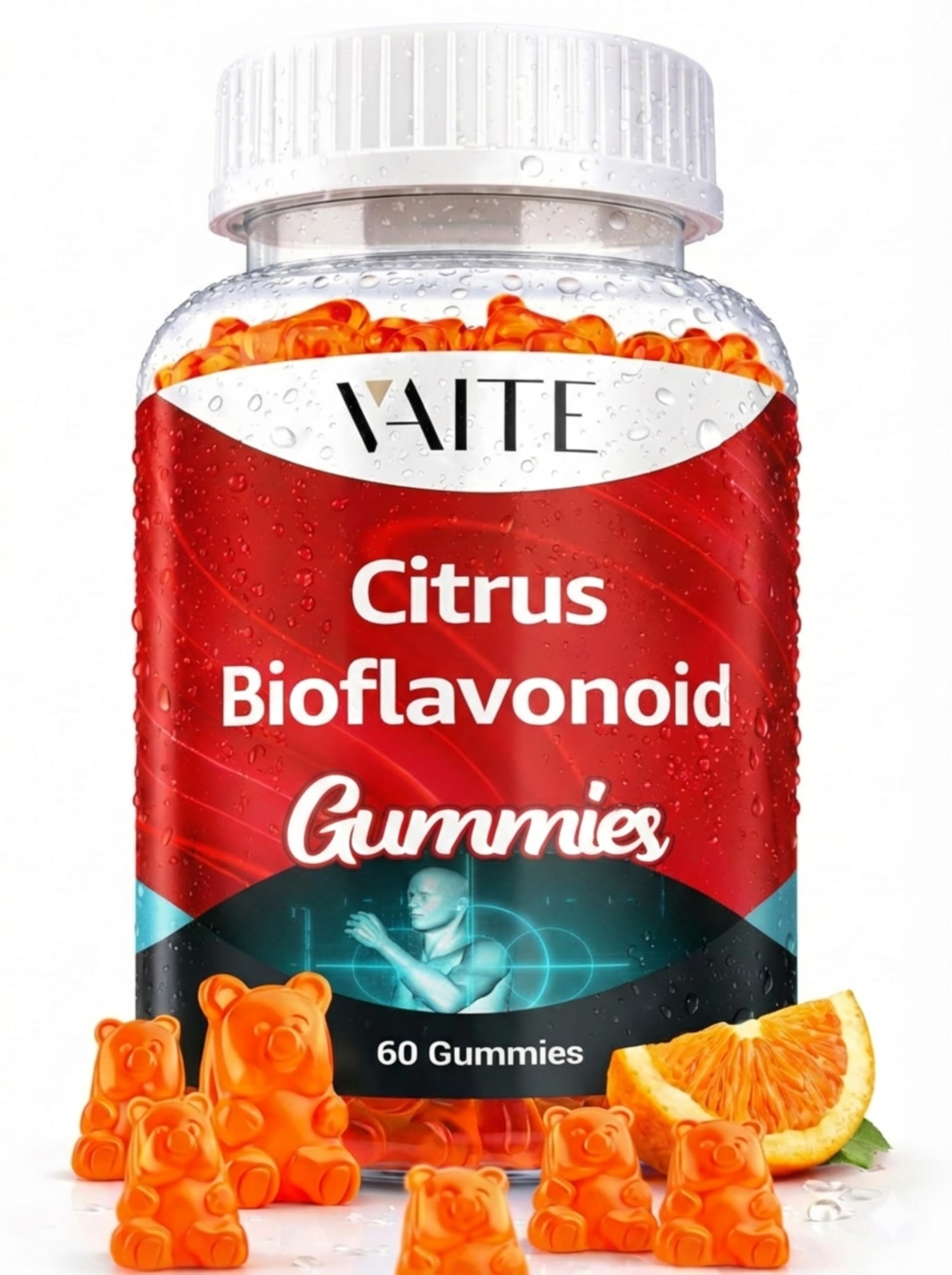 VAITE Citrus Bioflavonoid Complex chewable supplement front view