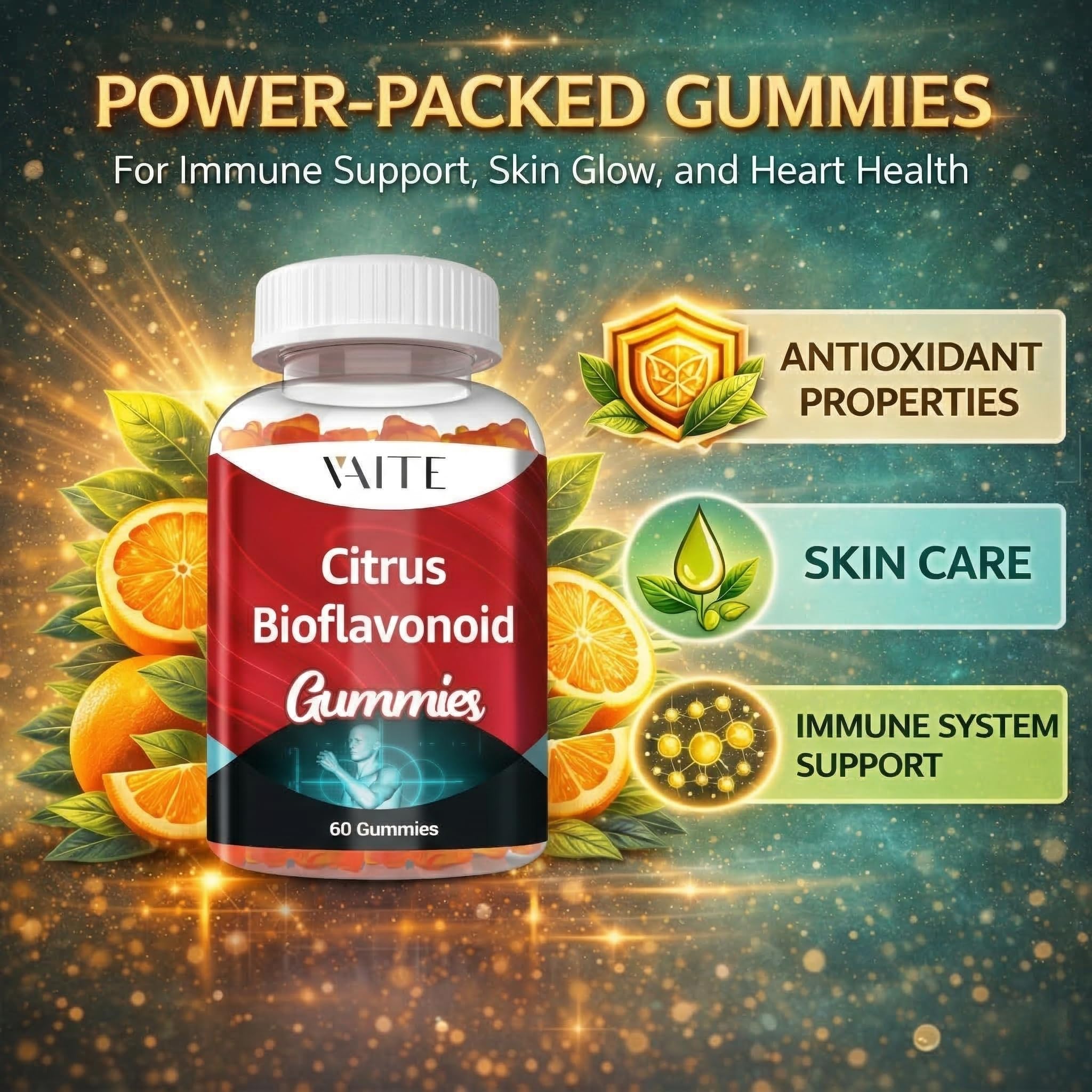 VAITE Citrus Bioflavonoid Complex packaging side view