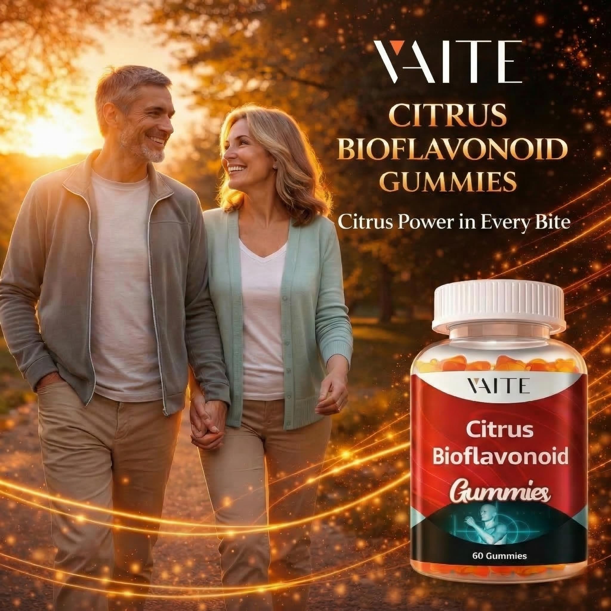 VAITE Citrus Bioflavonoid Complex supplement back view
