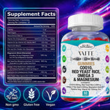 VAITE CoQ10 Gummies side view with nutritional information