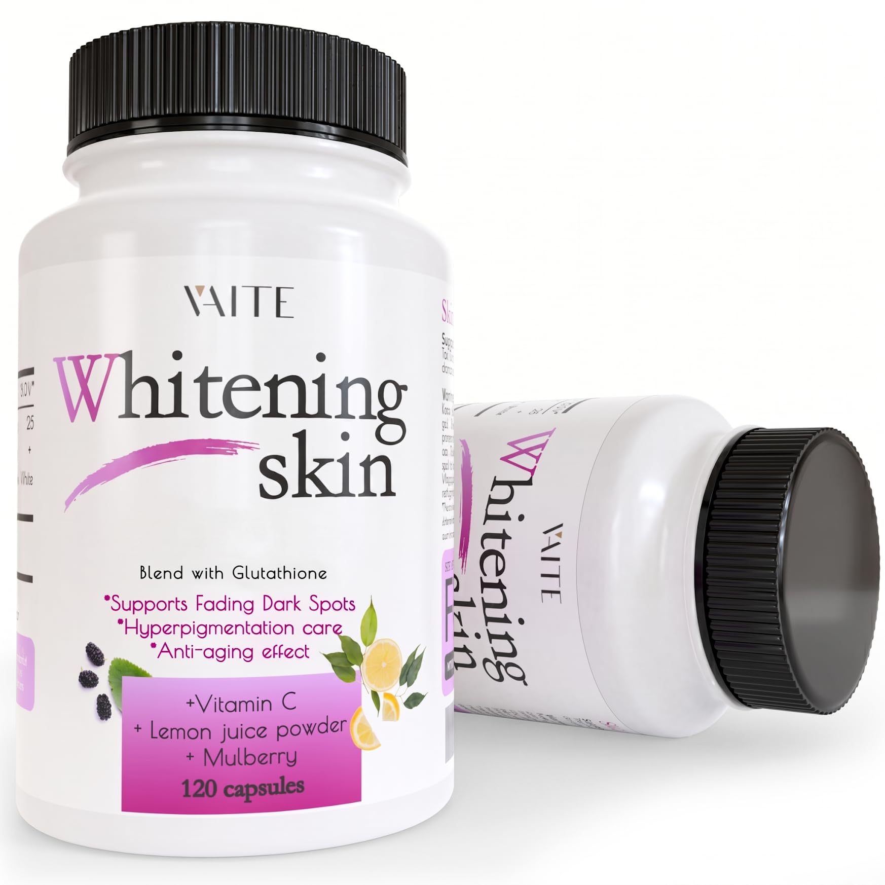 VAITE Daily Skin Support Capsules bottle front view