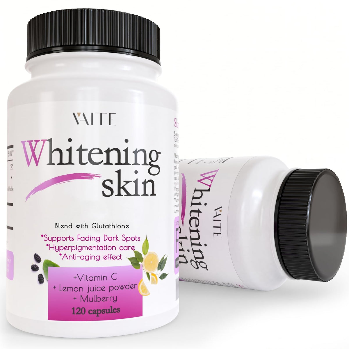 VAITE Daily Skin Support Capsules bottle front view