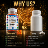 VAITE DHEA Chewable Gummies with fresh fruit