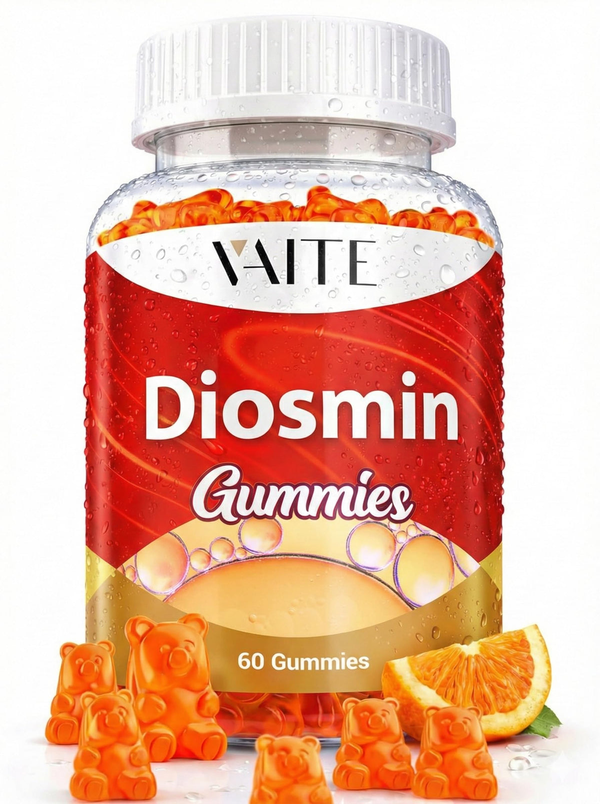 VAITE Diosmin Gummies 1000mg front view packaging