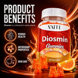 VAITE Diosmin Gummies 1000mg side view with dosage details