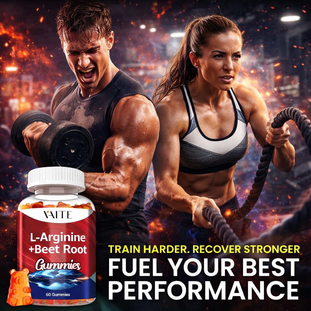 VAITE L-Arginine & Beet Root Gummies in hand