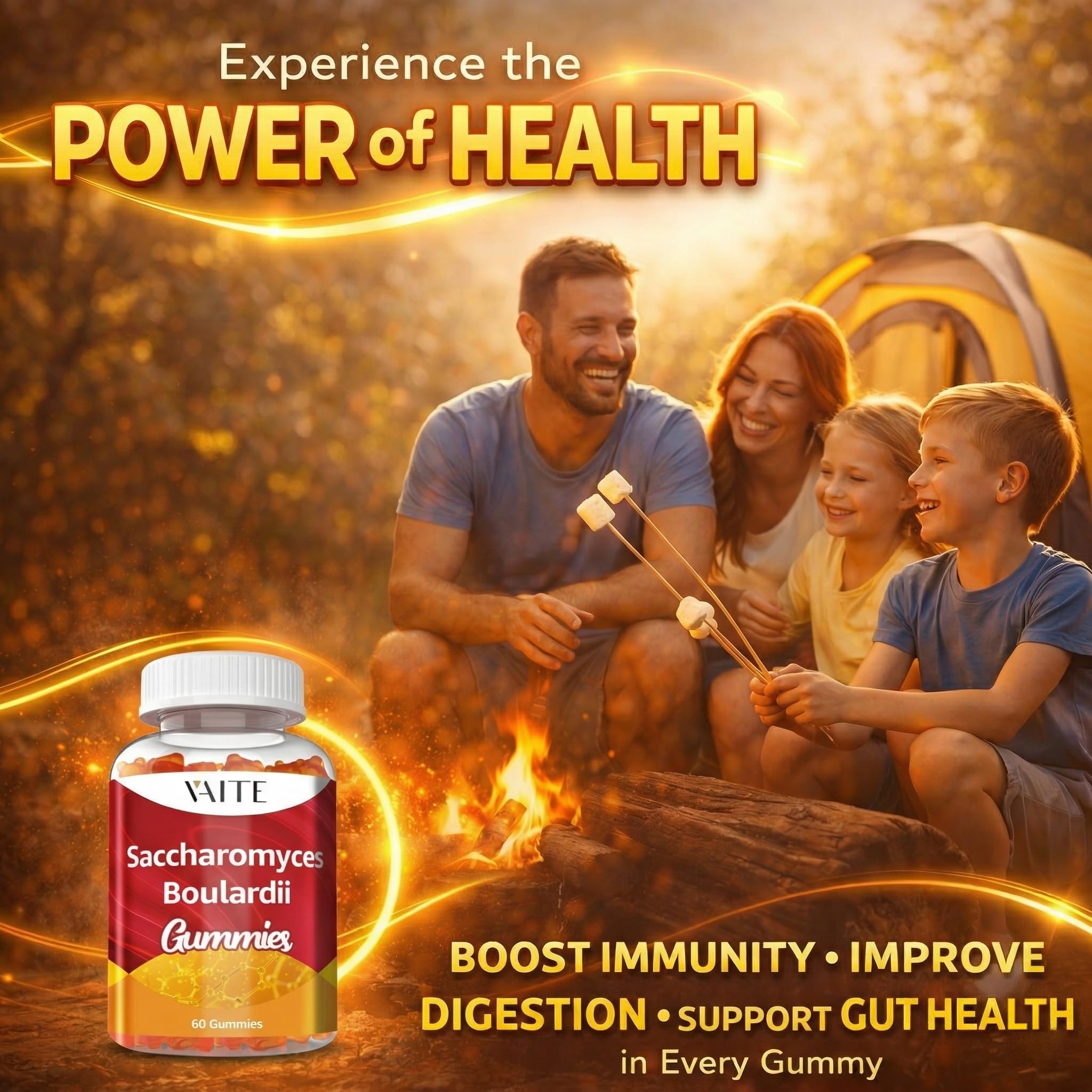 VAITE Probiotic Supplement in lifestyle setting