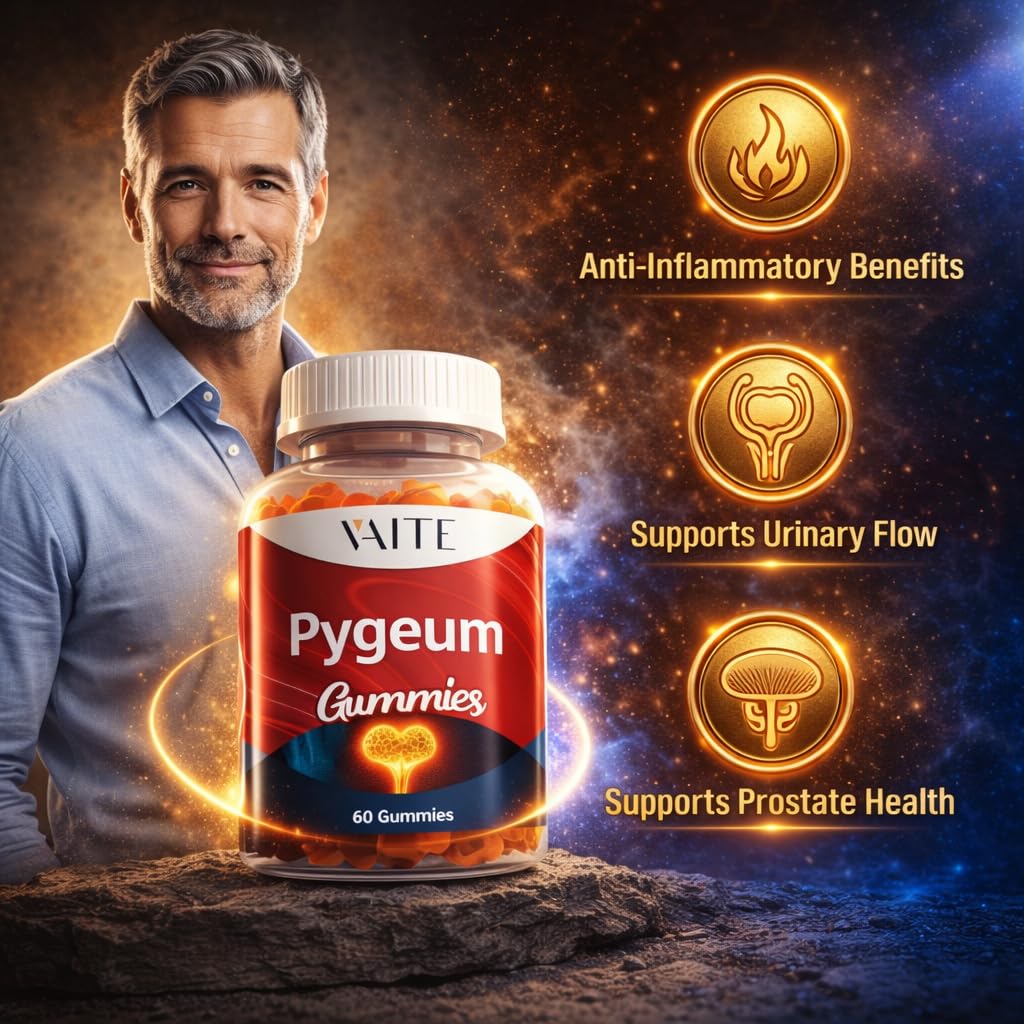 VAITE Saw Palmetto Gummies showing gummy texture